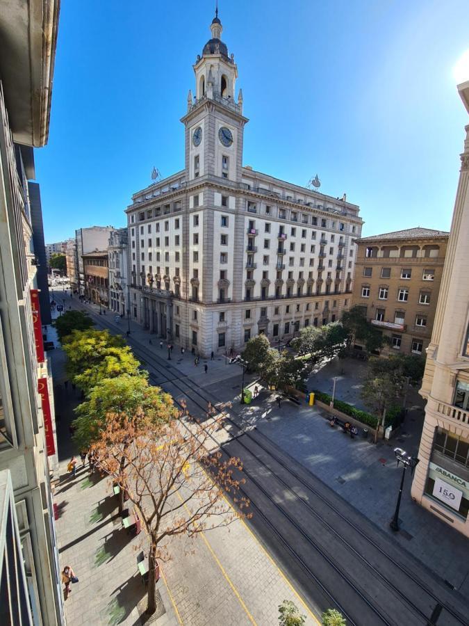 Dos Torres Atico Duplex - Centrico Con Vistas A La Ciudad Apartment Zaragoza Luaran gambar